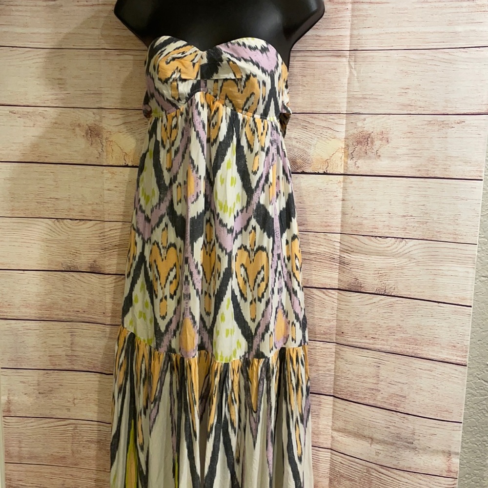 Free people strapless dress size small
